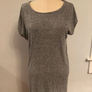 Forever 21 gray and black mini dress